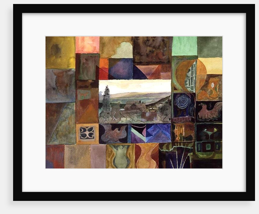 Cevennes Mosaic by Michael Chase