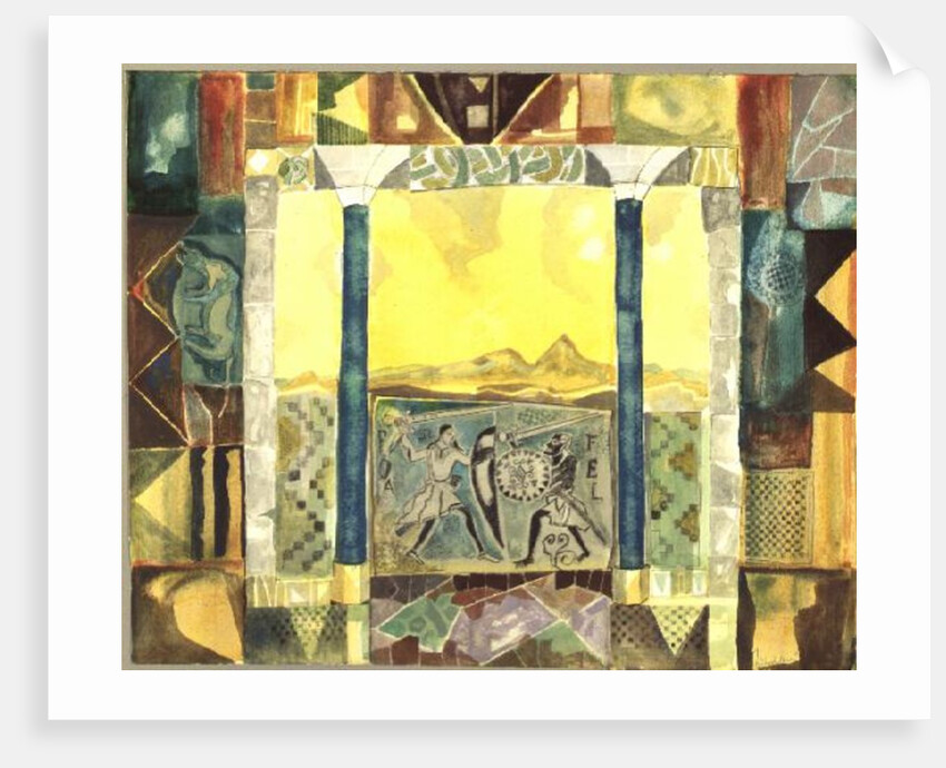 Etruscan Warriors, Tuscania by Michael Chase