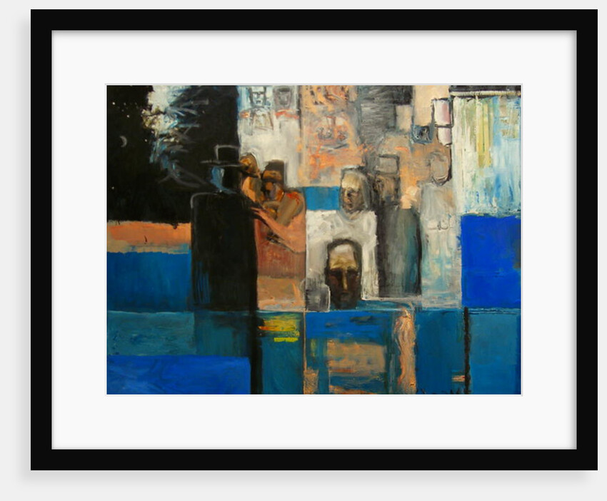 Judah and B'nai Israel Enter the Sea, 1999 by Richard McBee
