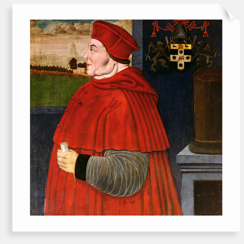 Portrait of Thomas Wolsey by Sampson Strong