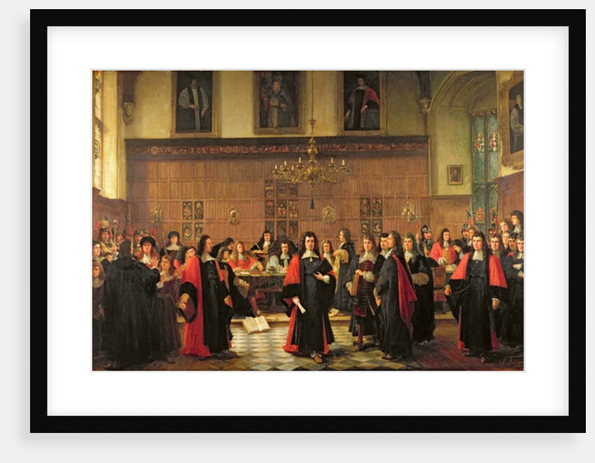 The Expulsion of the Fellows in 1687, 1884 by Pierre François Joseph Tonneau