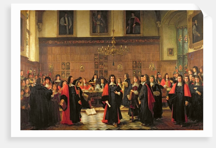 The Expulsion of the Fellows in 1687, 1884 by Pierre François Joseph Tonneau