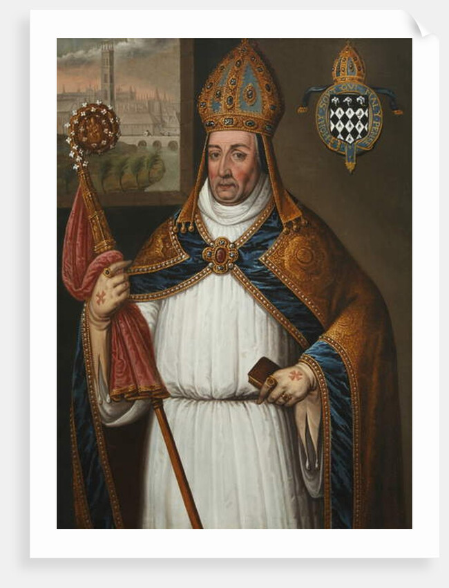 William of Waynflete, Bishop of Winchester, 1670 by John Taylor