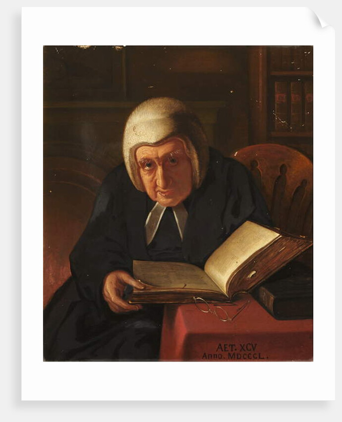 Martin Joseph Routh, President of Magdalen College, 1850 by Carl Hartmann