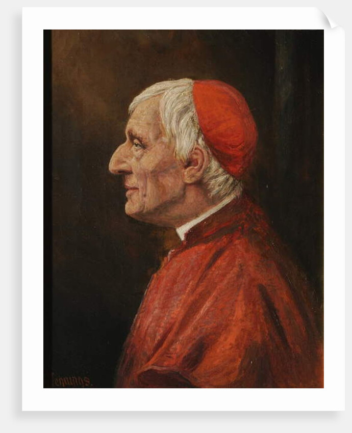 Cardinal John Henry Newman by E. Jennings