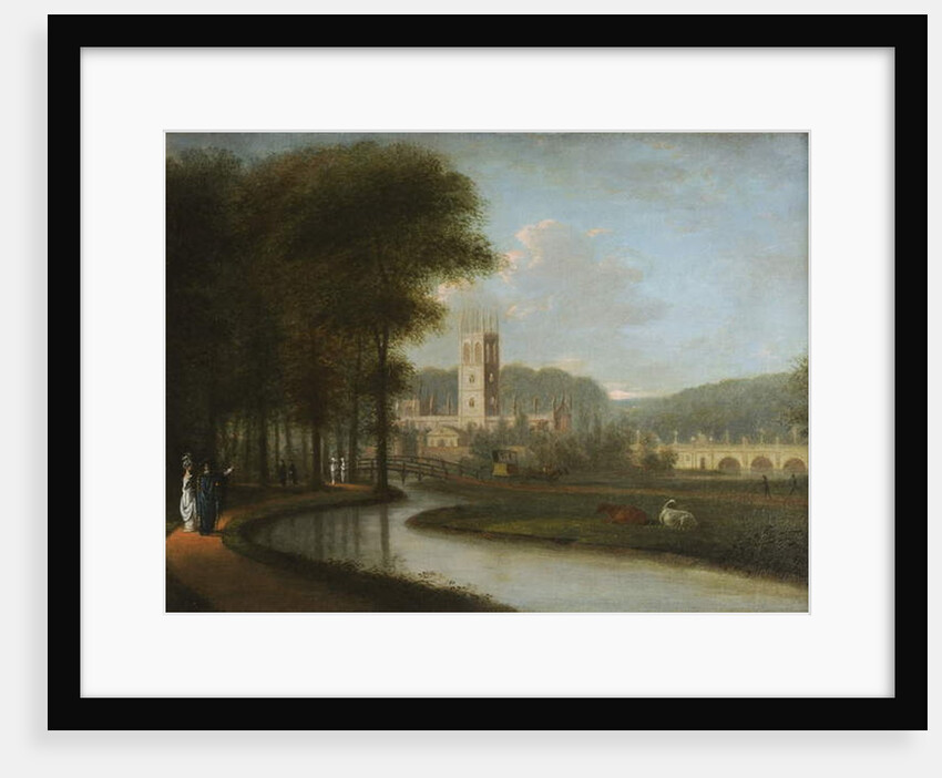 Magdalen Tower from Meadows, 1778-79 by L. & Ramsay T. Duke