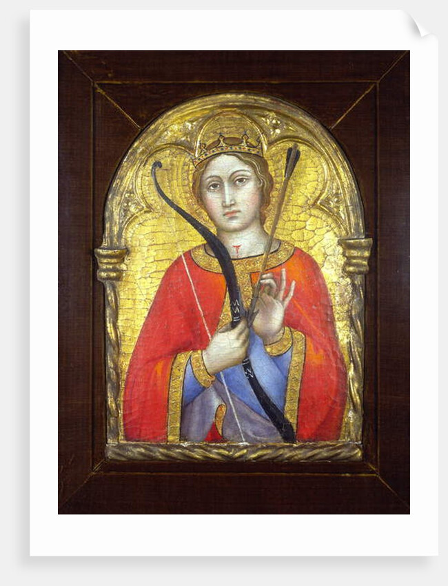 Saint Ursula by Taddeo di Bartolo