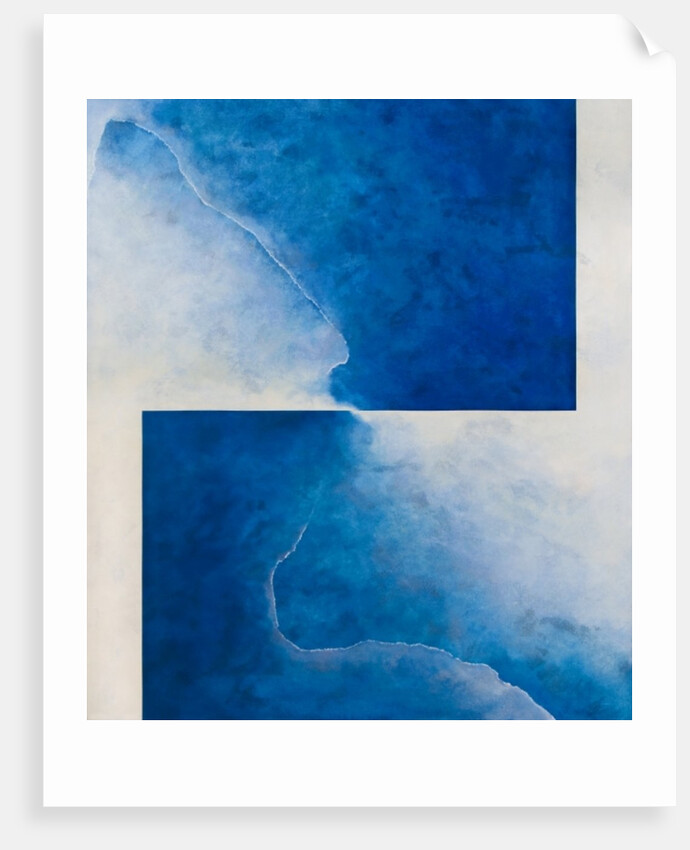 Damascene Moment: Blue and White, 2010 by Mathew Clum