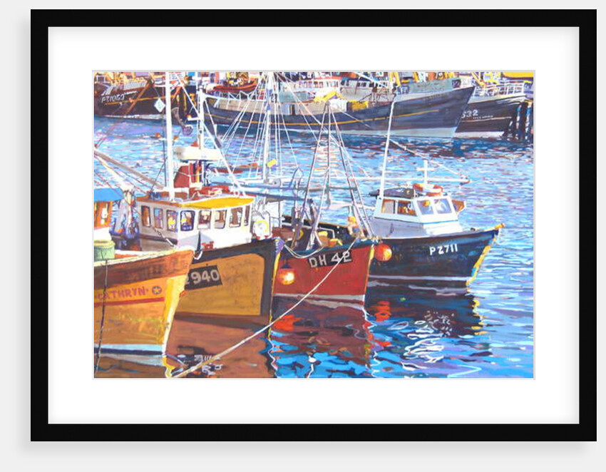 Harbour Moorings, 2010 by Martin Decent