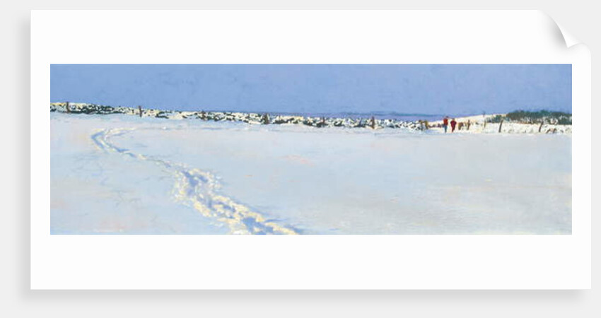 Snow Approaching, 2013 by Martin Decent