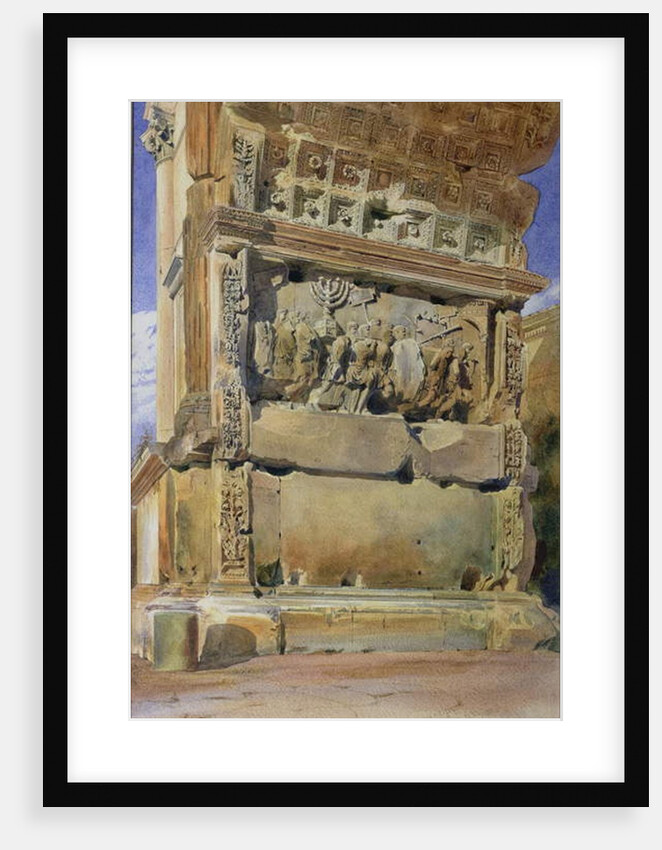 Arch of Titus, Rome, 1842 by Thomas Hartley Cromek