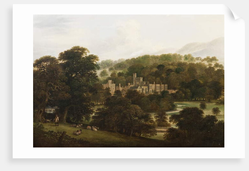 Haddon Hall, 1855 by English School
