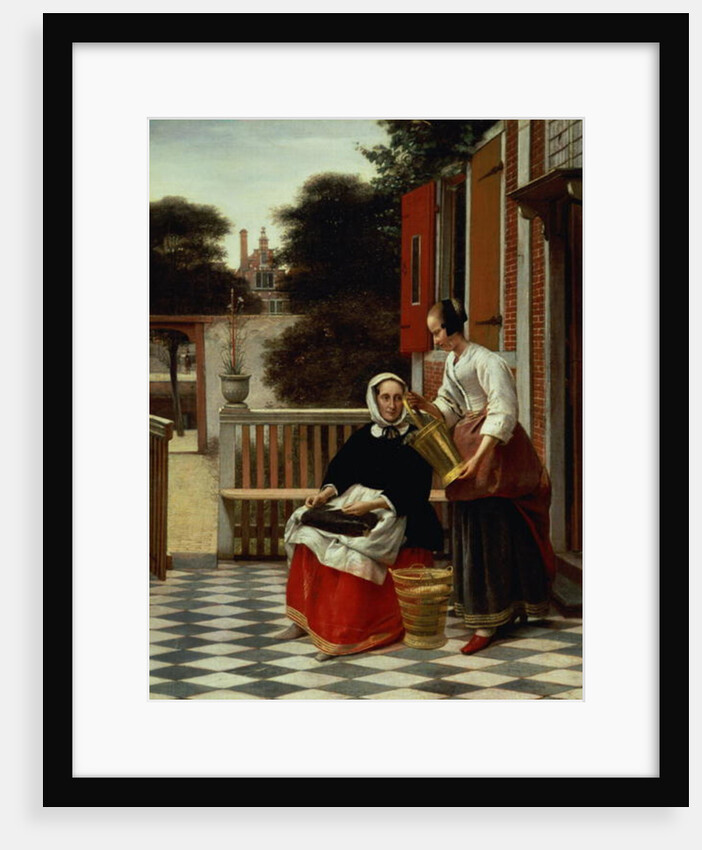 A Mistress and her Maid, 1660s by Pieter de Hooch