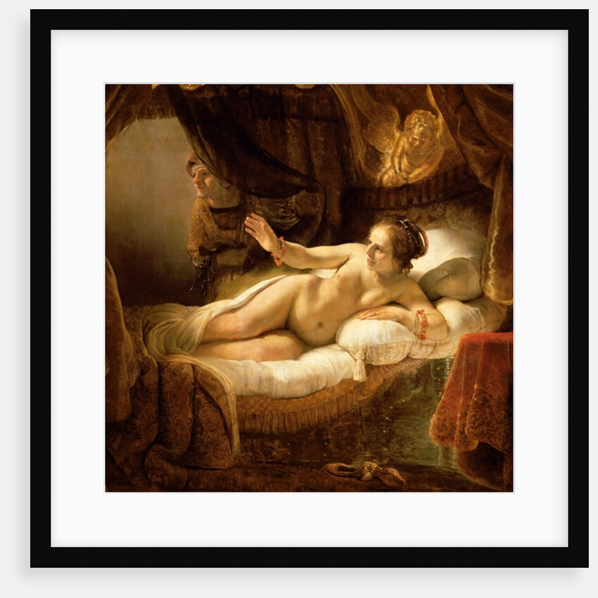 Danae, 1643 by Rembrandt Harmensz. van Rijn