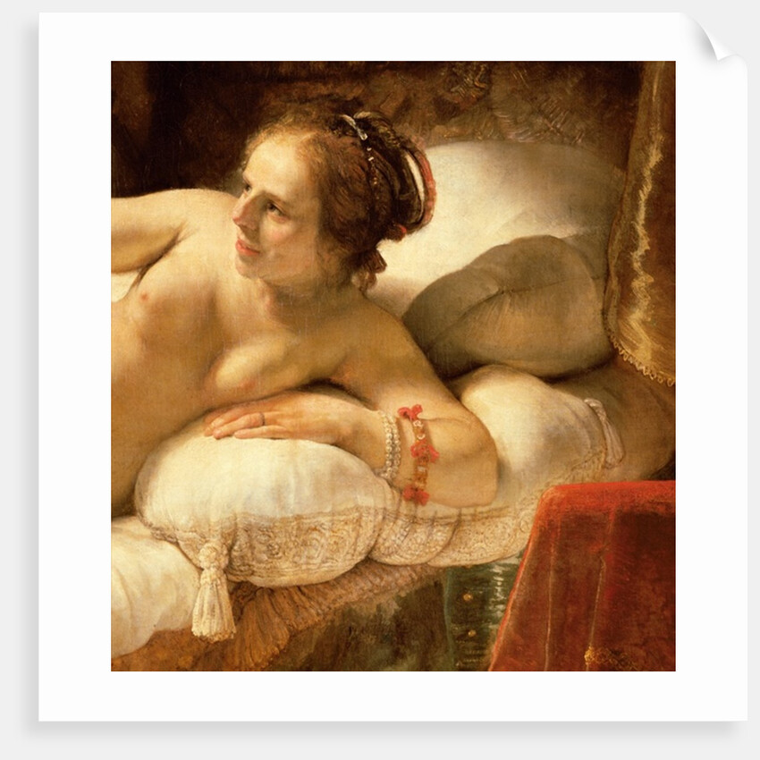 Danae, 1643 by Rembrandt Harmensz. van Rijn