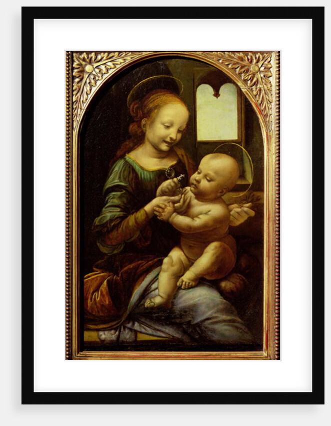 Madonna with a Flower, or Madonna Benois, c.1478 by Leonardo da Vinci