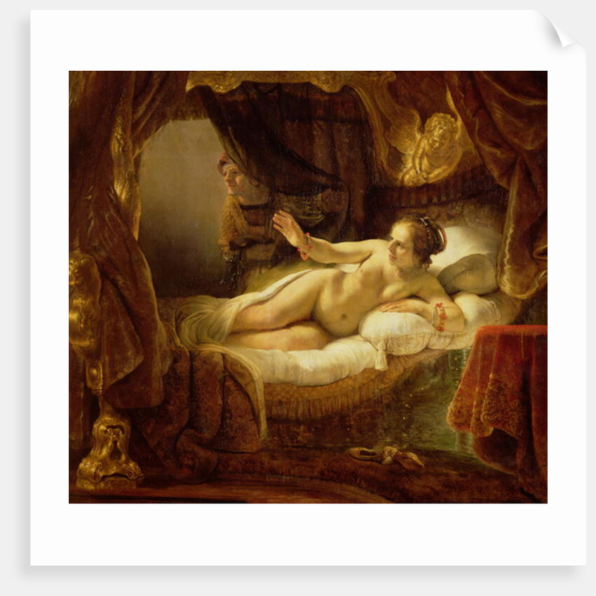 Danae, 1643 by Rembrandt Harmensz. van Rijn