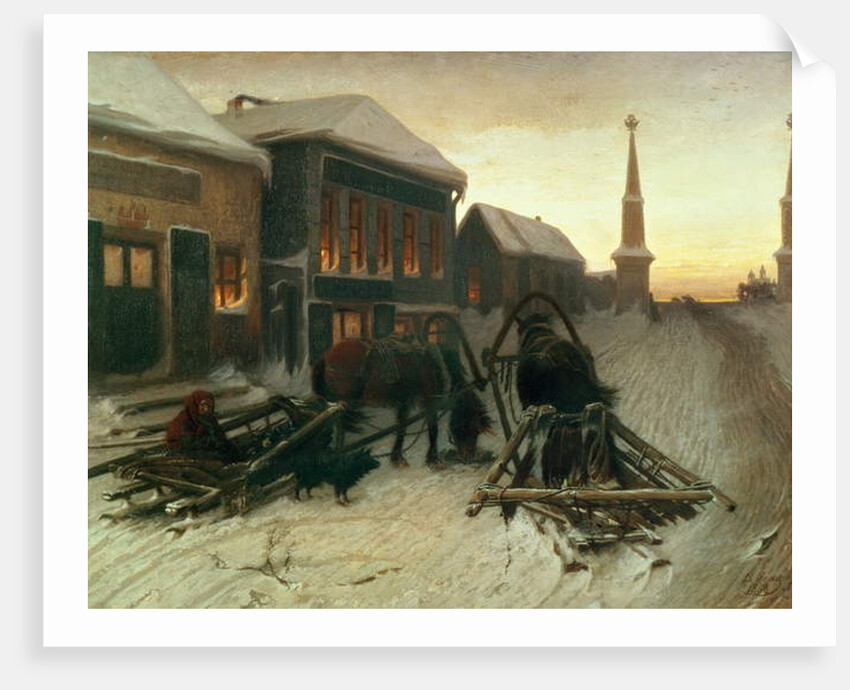 The Last Tavern at the City Gates, 1868 by Vasili Grigorevich Perov