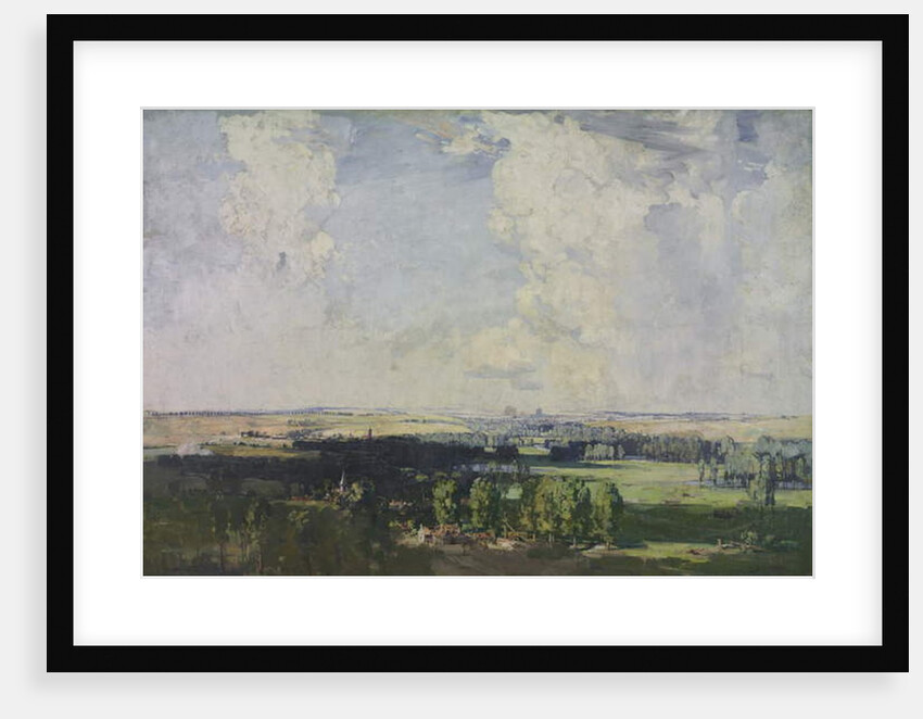 Amiens, the key of the west, 1928 by Ernest Arthur Streeton