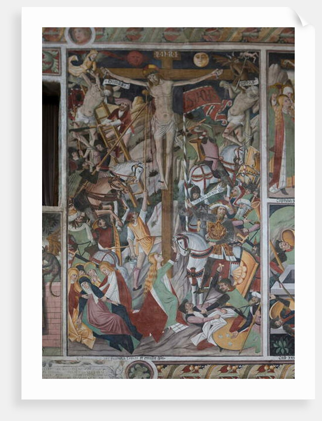 Crucifixion, c.1492 by Giovanni Canavesio