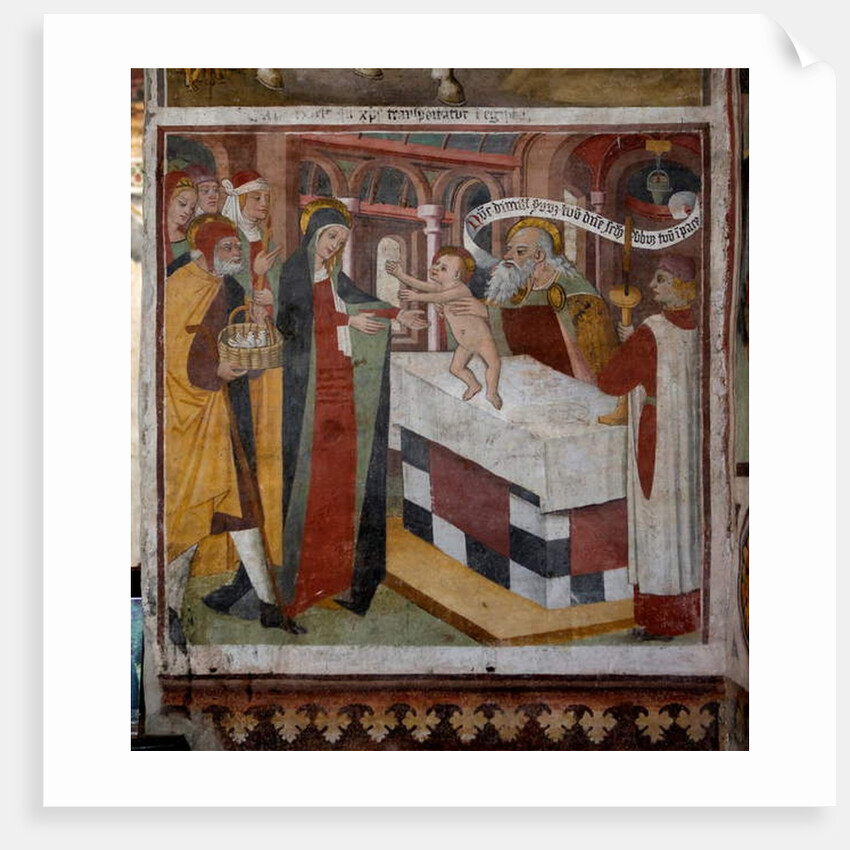 Presentation of Jesus in the Temple, 1492 by Giovanni Canavesio