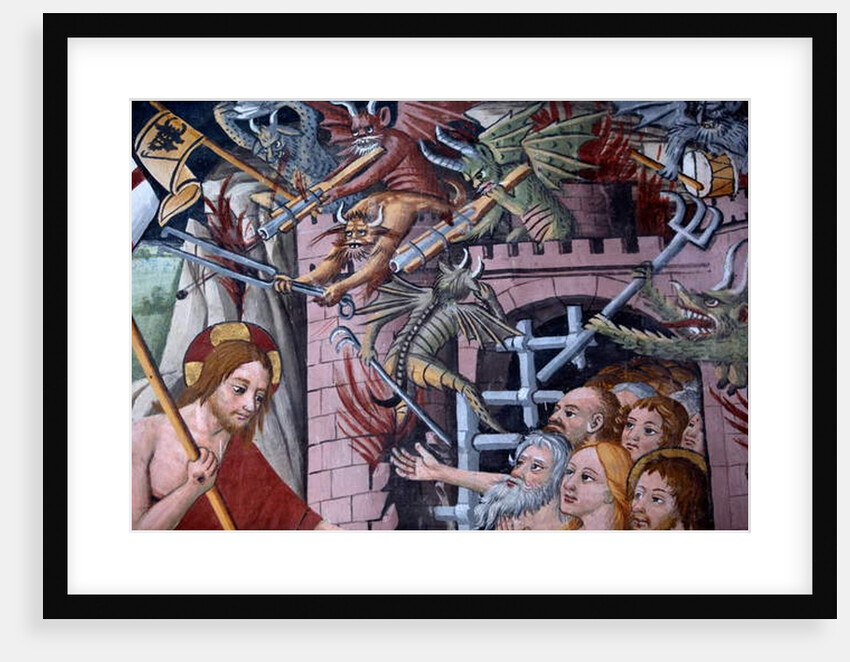 Descent to the hell, c.1492 by Giovanni Canavesio