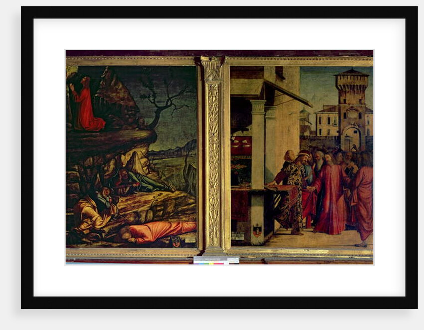 Christ's Calling of St. Matthew and the Agony in the Garden by Vittore Carpaccio