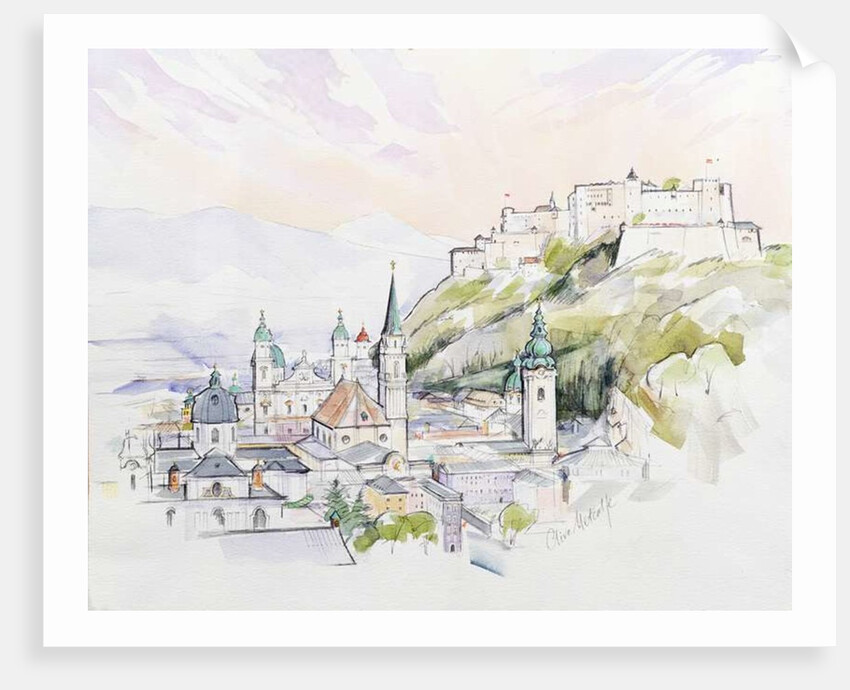 Salzburg Sunrise by Clive Metcalfe