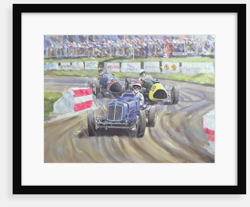 The First Race at the Goodwood Revival, 1998 by Clive Metcalfe