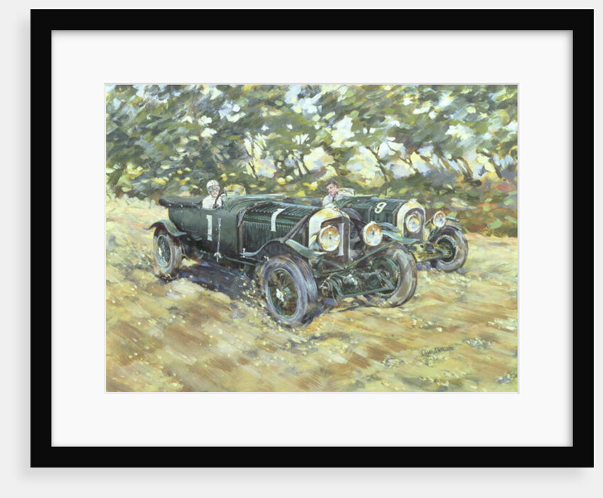 1929 Le Mans Winning Bentleys by Clive Metcalfe