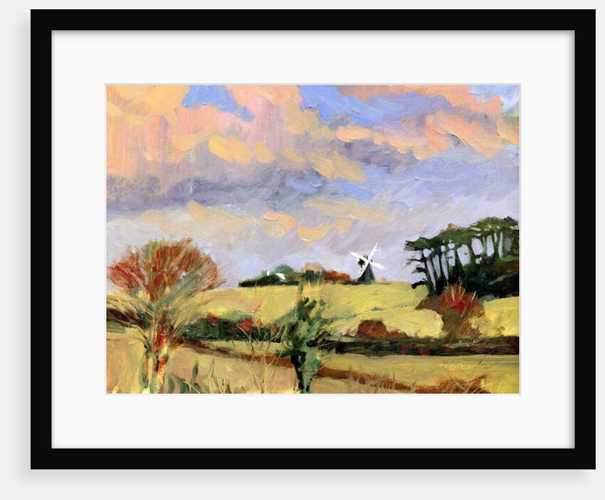 Evening Windmill, 2007 by Clive Metcalfe