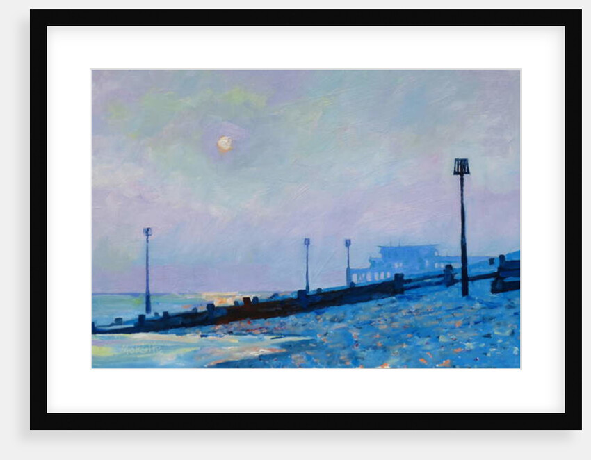 Winter Sun, Deal Beach, 2017 by Clive Metcalfe