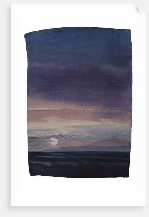 Sunset over Island by Michael Frith