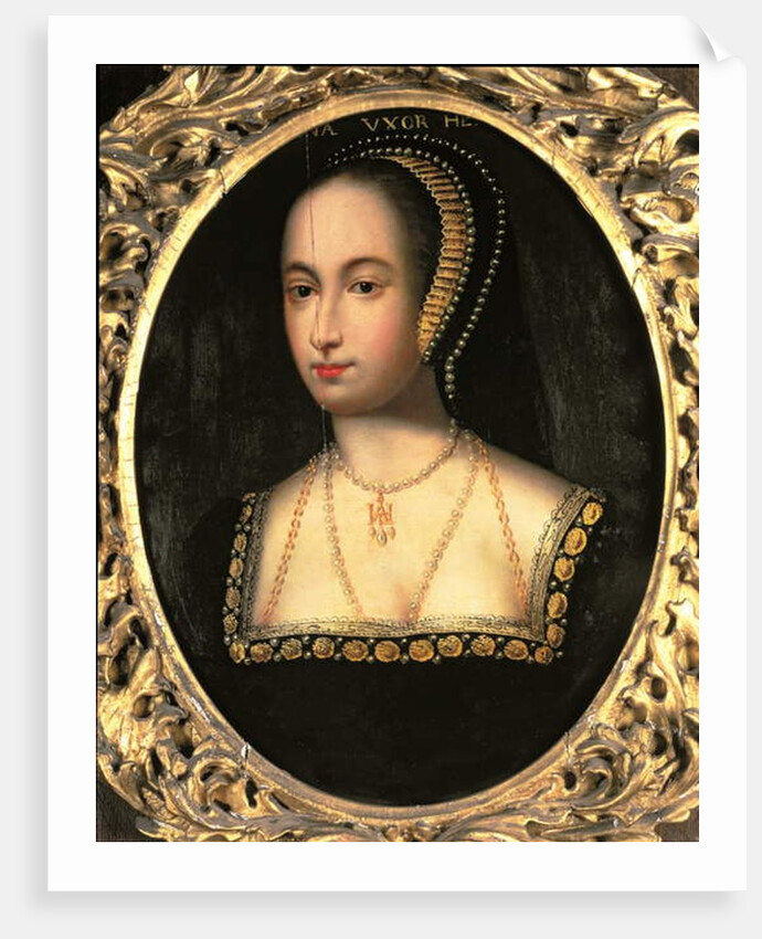 Portrait of Anne Boleyn, 1533 by English School
