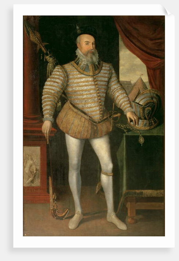 Portrait of Robert Dudley, Earl of Leicester, 1585 by English School