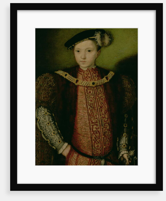 Portrait of King Edward VI 16th century by English School