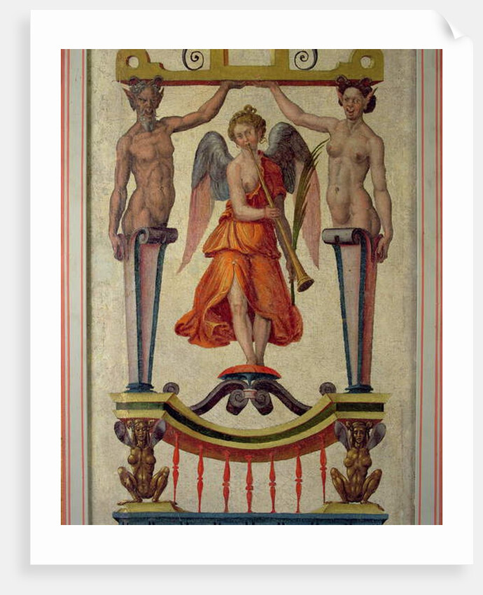 Arabesque panel, that may have come from Nonsuch Palace, 16th century by Toto