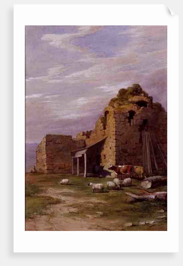 Colqhouny Castle, 1841 by James Giles