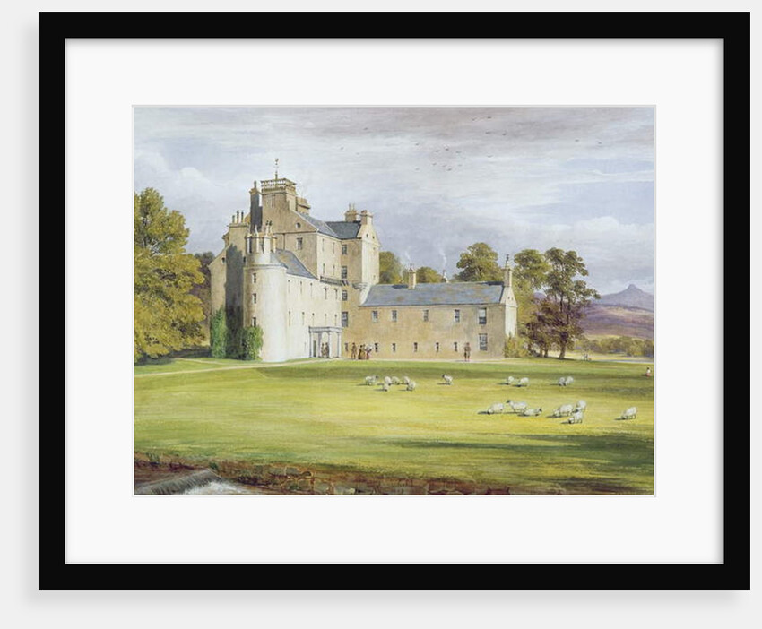 Monymusk House, 1848 by James Giles