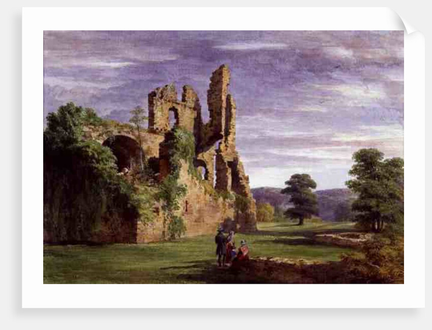 Gight Castle, 1851 by James Giles