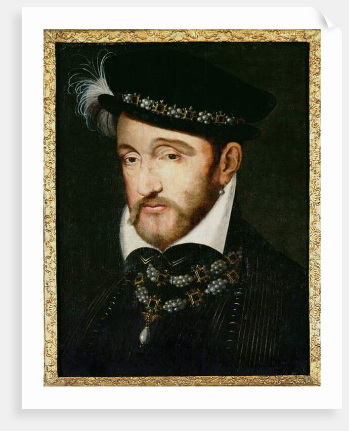 Portrait of Henri II by Francesco Primaticcio