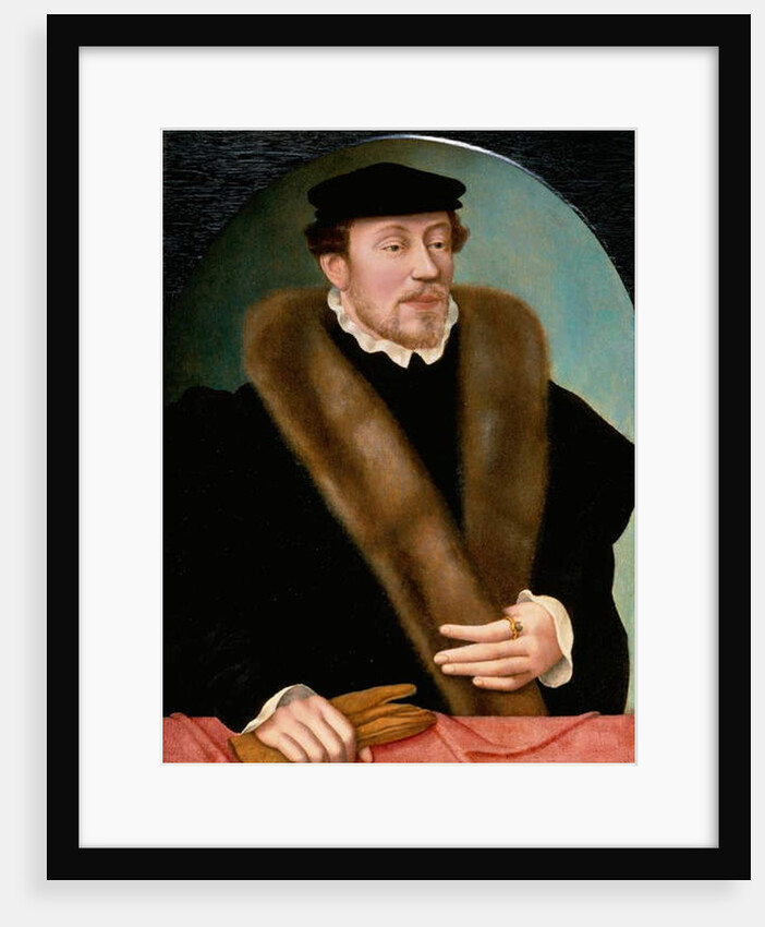 Portrait of a Gentleman in Doublet and Hat by Corneille de Lyon