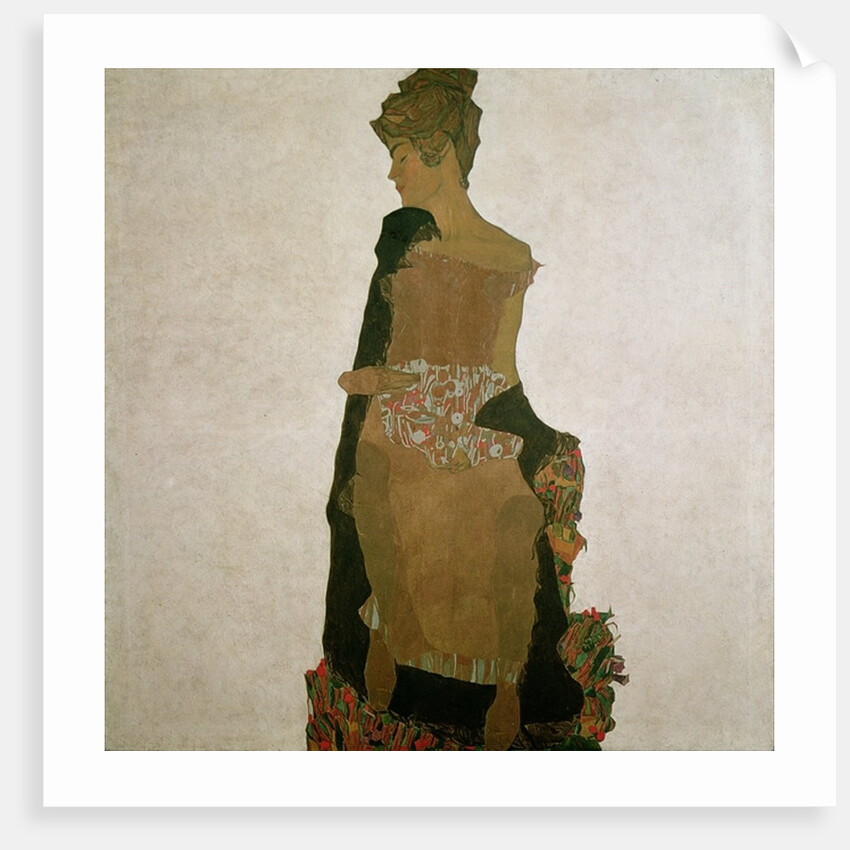 Gerti Schiele, 1909 by Egon Schiele