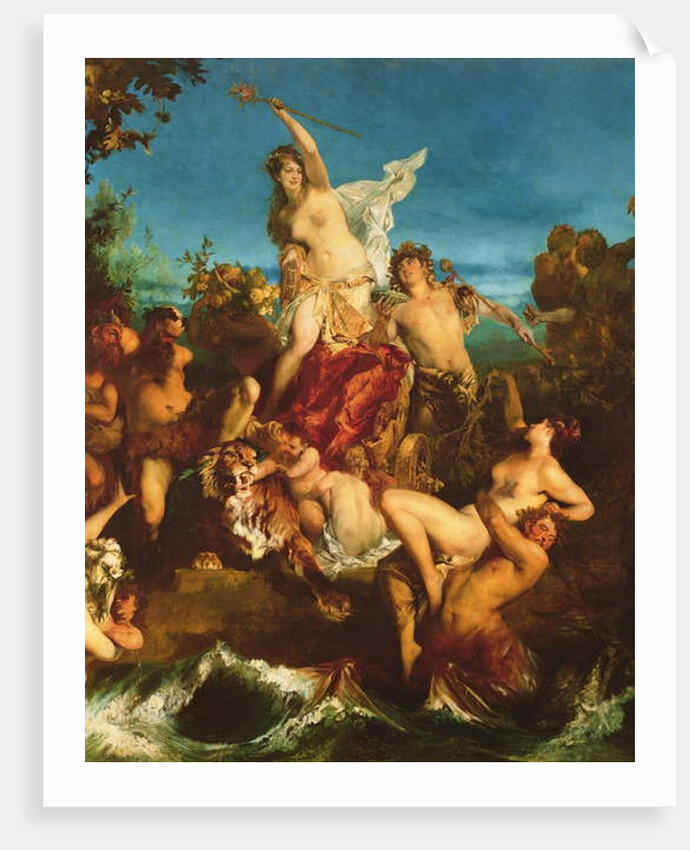 The Triumph of Ariadne, 1873 by Hans Makart