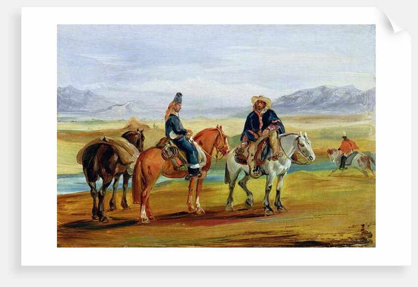Chilean Huasos, c.1836 by Johann Moritz Rugendas