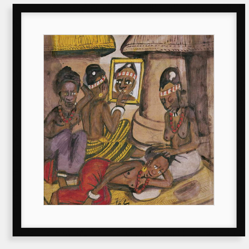 Mali Women, c.1929 by Kalifala Sidibe