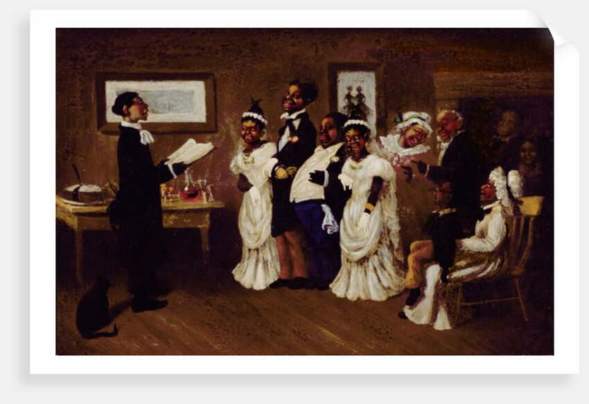 The Wedding, c.1850 by American School