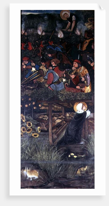 The Legend of St. Frideswide, 1859 by Edward Coley Burne-Jones