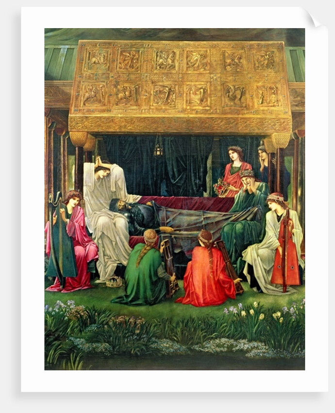The Last Sleep of Arthur in Avalon, 1881-98 by Edward Coley Burne-Jones