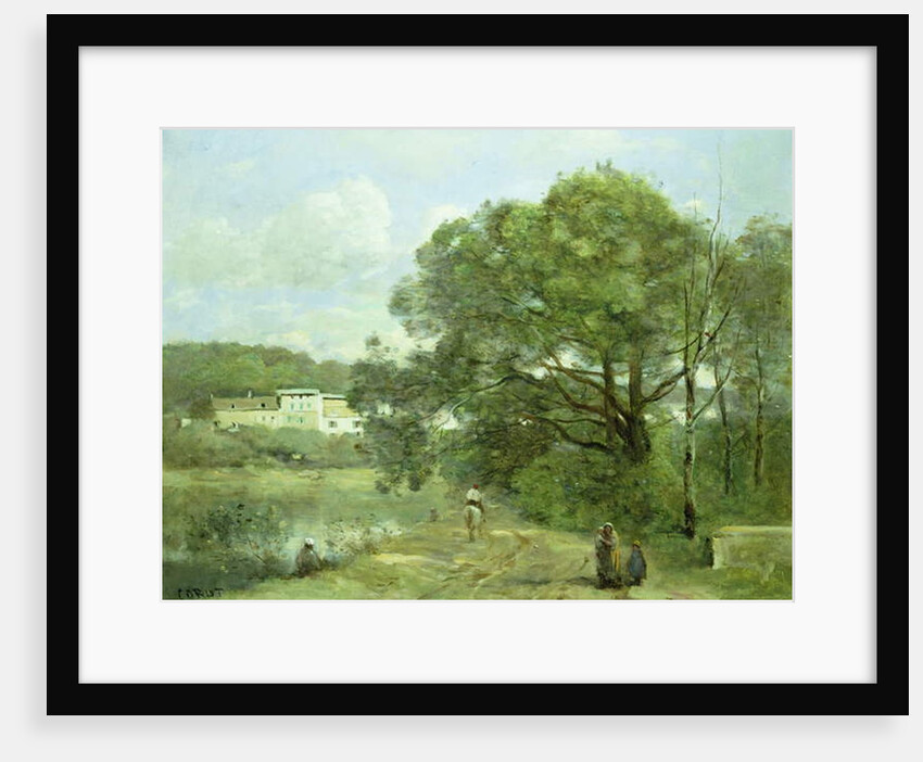 Ville d'Avray by Jean Baptiste Camille Corot